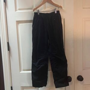 REI Kids Black Snow/Rain Pants M